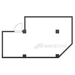 橘ハイツ ワンルームの間取図画像