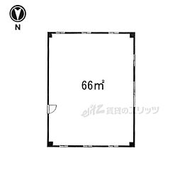 神田ビル ワンルームの間取図画像
