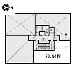若由ビルの間取図画像
