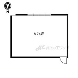 ラ・フォンテ大津の間取図画像