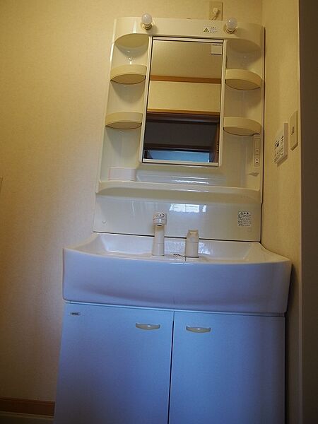 画像6:シャワー付き洗面台に洗面収納もたくさん付いています○