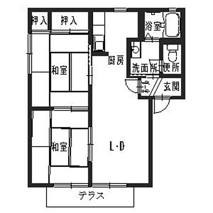 フジハイツＢ_間取り_0