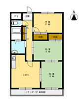 ライフステージ広瀬　駒場新町  ｜ 京都府福知山市駒場新町２丁目（賃貸アパート3LDK・2階・62.37㎡） その2