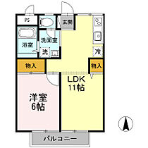 コーポ  南小谷ケ丘  ｜ 京都府福知山市字堀（賃貸アパート1LDK・2階・39.23㎡） その2