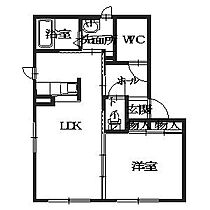 シャーメゾン 楽音寺　Ｂ  ｜ 兵庫県朝来市山東町楽音寺（賃貸アパート1LDK・1階・46.01㎡） その2