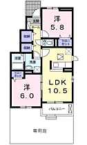 カーサ ユリア  ｜ 兵庫県丹波市市島町上田（賃貸アパート2LDK・1階・54.95㎡） その2