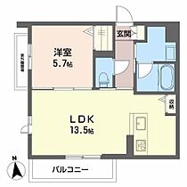 シャーメゾン南田辺  ｜ 京都府舞鶴市字南田辺（賃貸マンション1LDK・3階・44.71㎡） その2