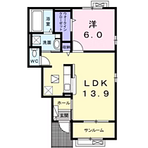 Ｙ’ｓ アーバン　Ｋ  ｜ 京都府京丹後市大宮町河辺（賃貸アパート1LDK・1階・50.65㎡） その2