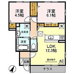 ロイヤルタウン篠山口　B棟