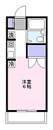 アーバンライフ小手指 1Kの間取図画像