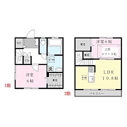 Lien 2LDKの間取図画像