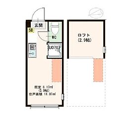 間取図画像 ワンルーム