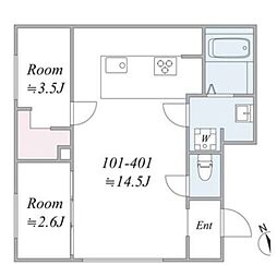 東京メトロ丸ノ内線 荻窪駅 徒歩22分 4階/-