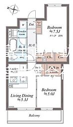 SYMPHONY PARK 1SDKの間取図画像