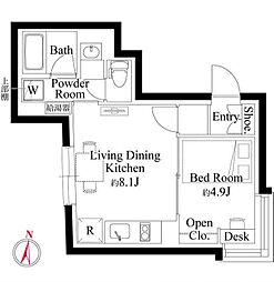 JR中央線 阿佐ケ谷駅 徒歩2分 4階/-