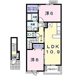 JR中央線 八王子駅 バス23分 唐松下車 徒歩4分 2階/-