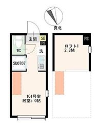 JR中央線 高円寺駅 徒歩10分 2階/-
