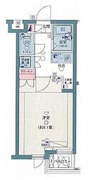 VIDA高井戸 1Kの間取図画像