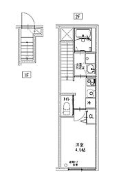 JR中央線 西荻窪駅 徒歩8分 2階/-