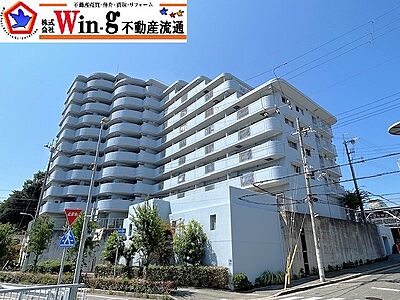 外観：平成５年３月建築の１１階建て、エレベーター・防犯カメラ付きのマンションです！JR 西明石駅 徒歩12分・山陽電鉄 藤江駅 徒歩9分、新幹線も利用可能な高利便性２線アクセス可能です♪