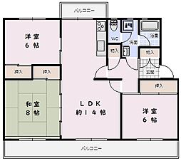 間取図画像 3LDK