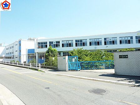 市立塩屋中学校 約500ｍ