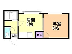 ボナール川端 1階