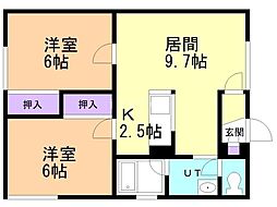 グランディール 2階