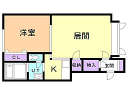 プレズィール豊岡A 2階/-