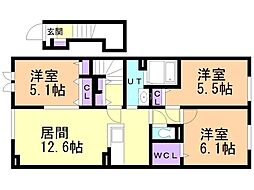 JR函館本線 滝川駅 3.4km 2階/-