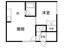 ＭＫハイツII 1階/111