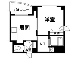 間取図画像 1DK