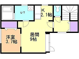 NEOStrada1 1LDKの間取図画像