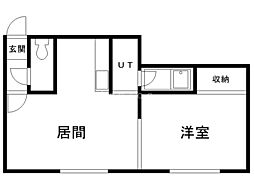 フジハイツ 1階/-