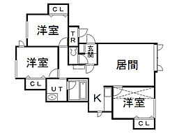 アリエッタ4 3LDKの間取図画像