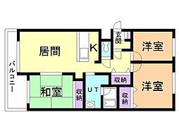 フォルテ21 3LDKの間取図画像