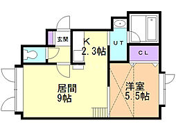 スカイハイツ南A 2階
