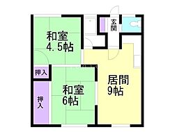 秋月ハイツ 2階/201