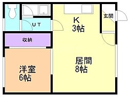 グリーンクローバー（旧：土門コーポ） 2階/203