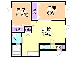 ル・クレアージュ 2階