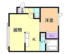ブルーソール B 2階