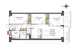 間取図画像 3LDK