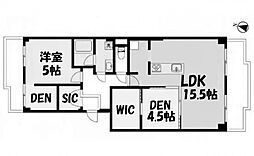 間取図画像 2SLDK