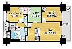 間取図画像 2SLDK