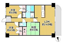 間取図画像 3LDK