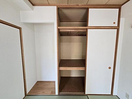 和室6帖：大型の押入れはお母さまにとってうれしいポイント