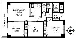 新大阪ファイナンス 3LDKの間取図画像