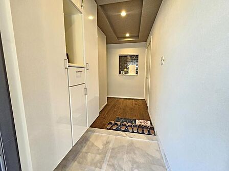 お出掛けの時も帰った時も、「我が家」を最初に感じられる素敵な空間!