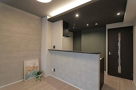 カウンターキッチン採用でコミュニケーションが取りやすい