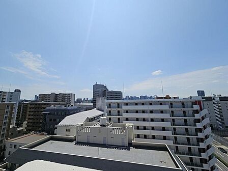 眺望良好!遠くまで見渡すことができますね!